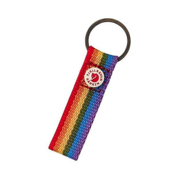 Fjällräven Kånken Rainbow Woven Keyring - Bag Charm Trendy Style - Picture 2 of 2